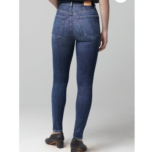 Citizens of Humanity Chrissy High Rise Skinny Jeans in Carmel - Picture 2 of 13